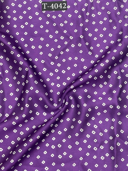 BANDHANI PRINT ON MODAL SATIN