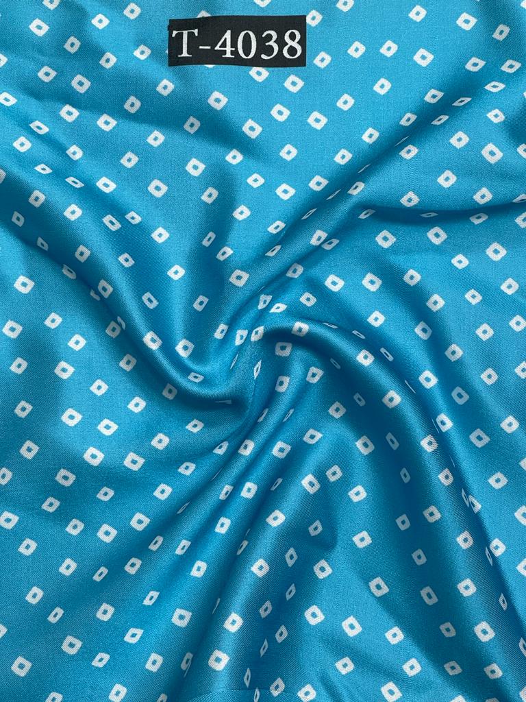BANDHANI PRINT ON MODAL SATIN