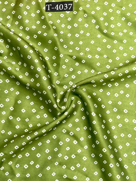 BANDHANI PRINT ON MODAL SATIN