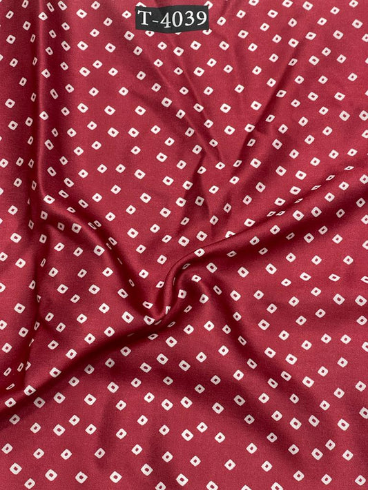 BANDHANI PRINT ON MODAL SATIN