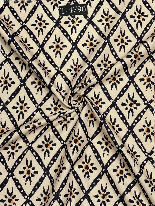 Rayon Ikkat Print