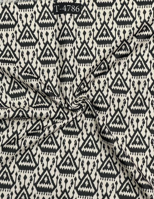 Rayon Ikkat Print