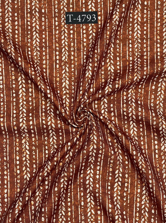Rayon Ikkat Print