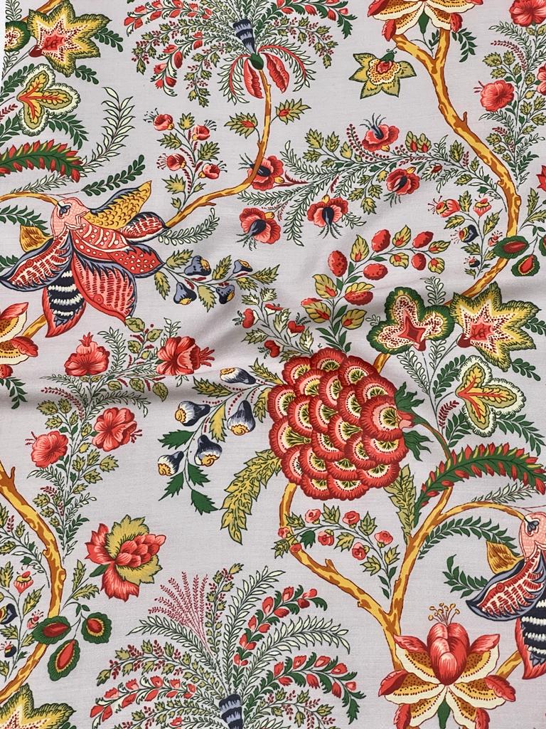 Modal Satin Silky Print with Matching