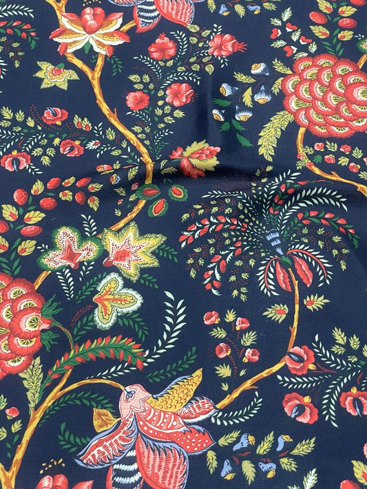 Modal Satin Silky Print with Matching