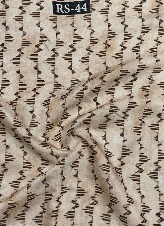 Pure Viscose Muslin Geometric Print