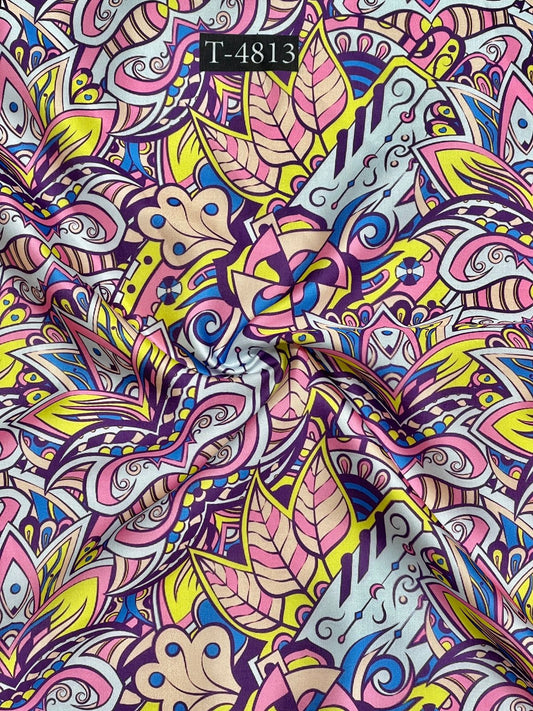 ZARA PRINT ON MODAL SATIN
