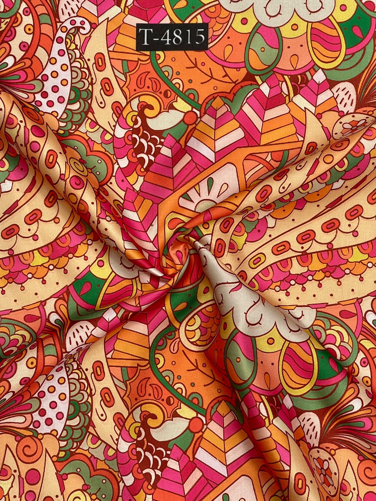 ZARA PRINT ON MODAL SATIN