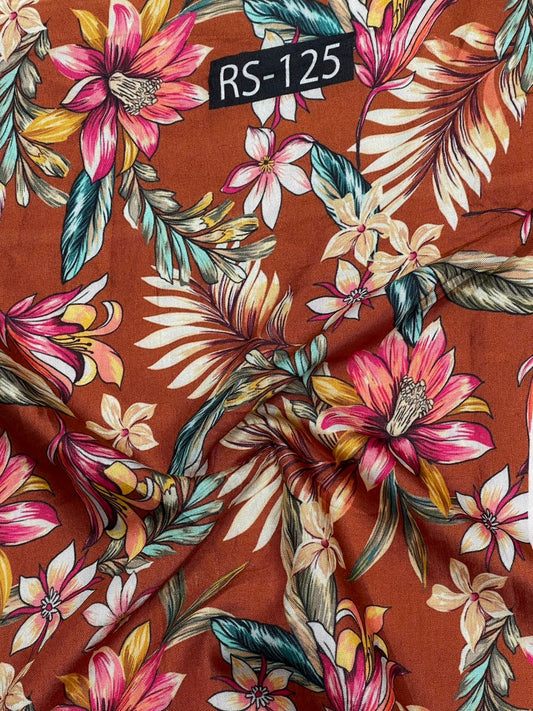 Pure Viscose Muslin mixed Print Collection