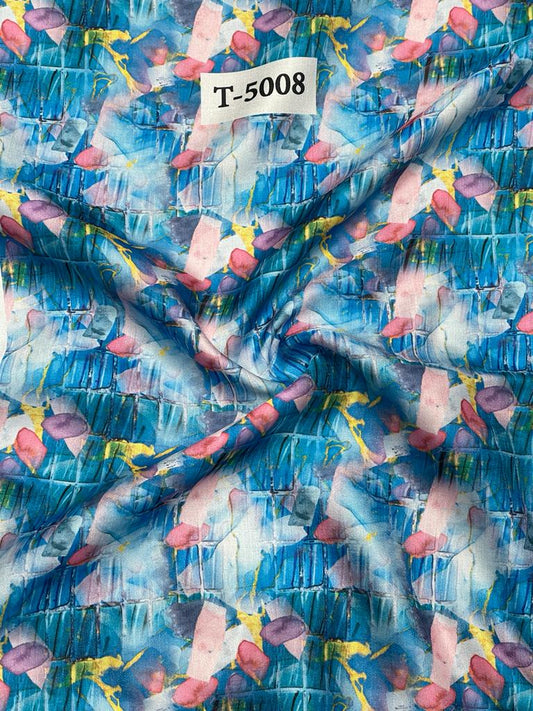 Crepe Marble Print