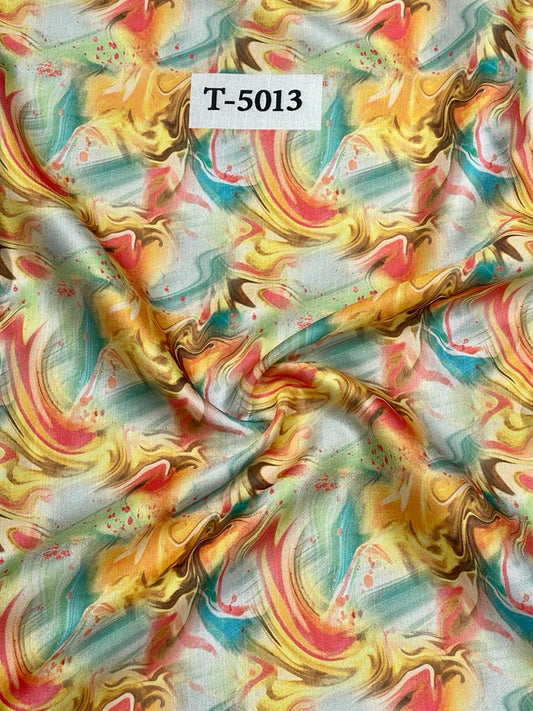 Crepe Marble Print