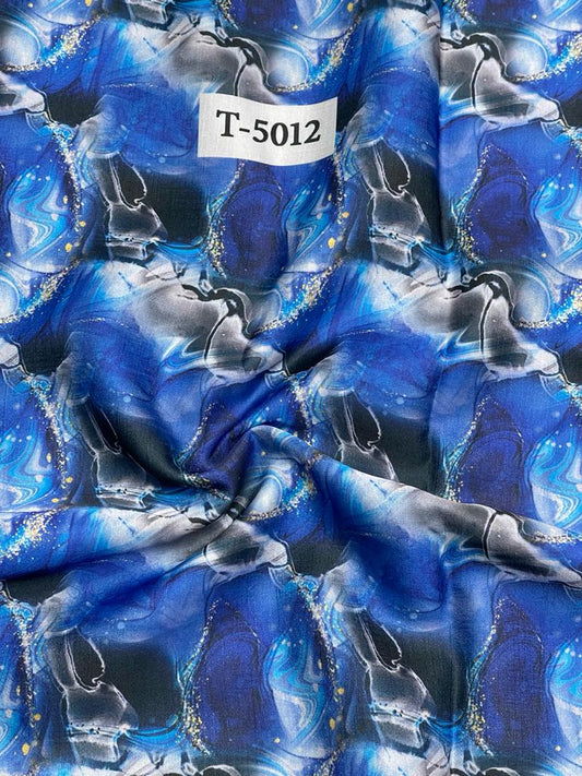 Crepe Marble Print