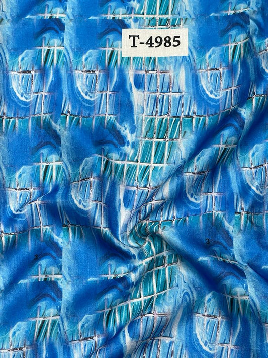 Crepe Marble Print