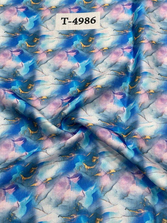 Crepe Marble Print