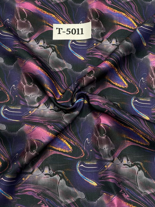 Crepe Marble Print