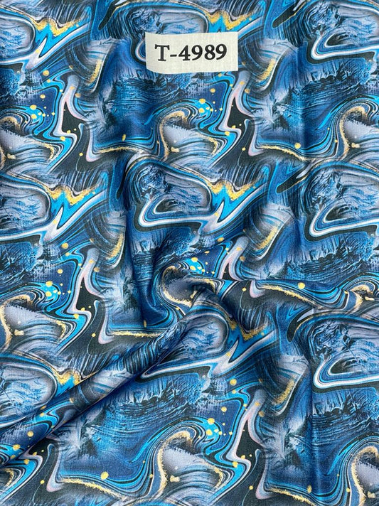 Crepe Marble Print