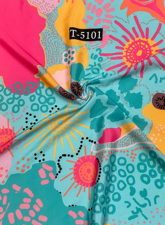 Crepe big abstract Collection
