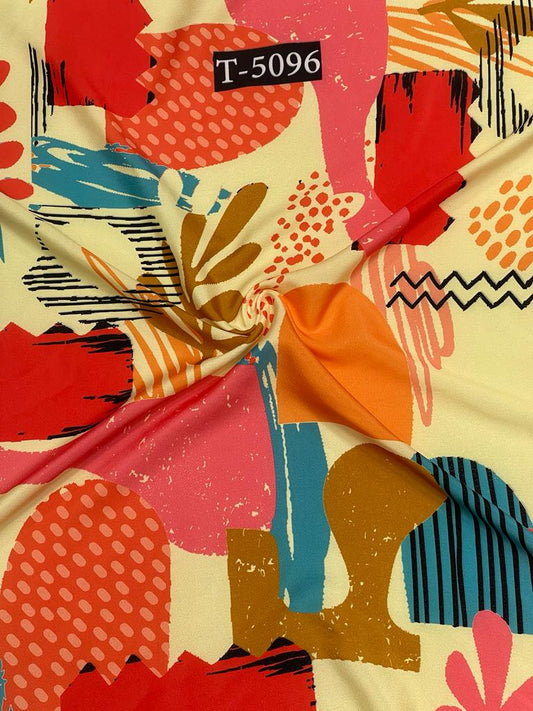 Crepe big abstract Collection