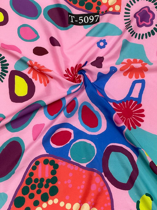 Crepe big abstract Collection