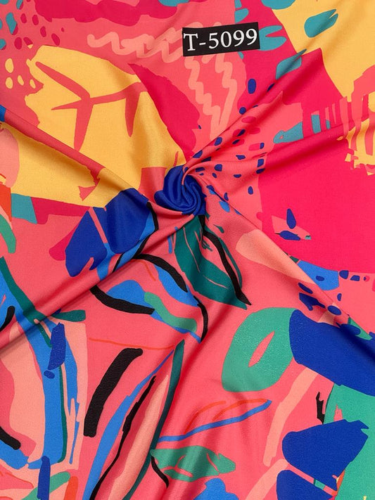 Crepe big abstract Collection