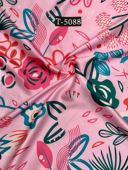 MODAL SATIN BIG ABSTRACTS PRINT