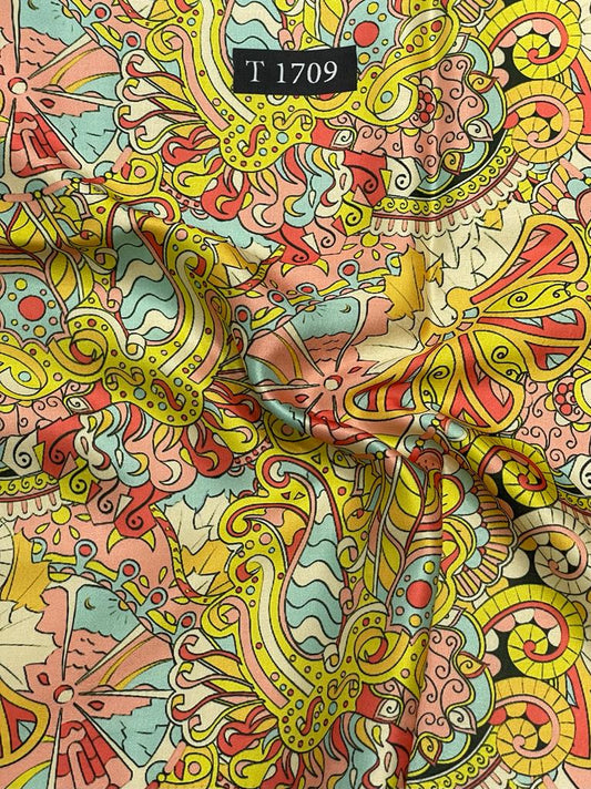 ZARA PRINT ON MODAL SATIN