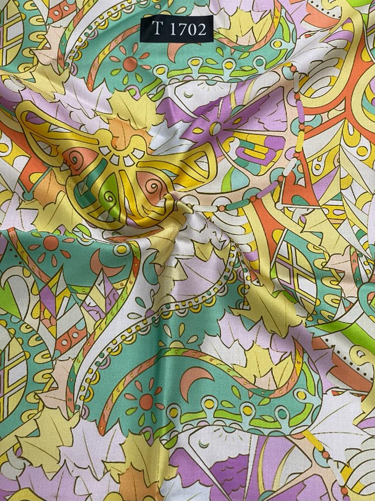 ZARA PRINT ON MODAL SATIN