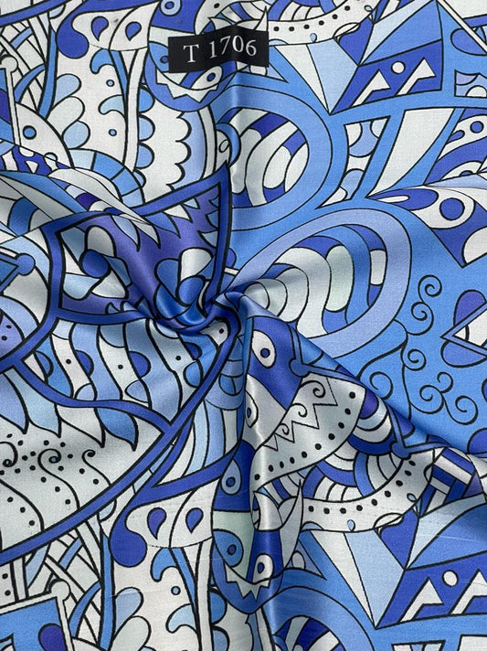 ZARA PRINT ON MODAL SATIN