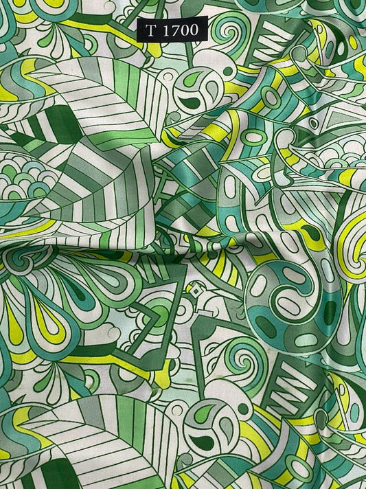ZARA PRINT ON MODAL SATIN