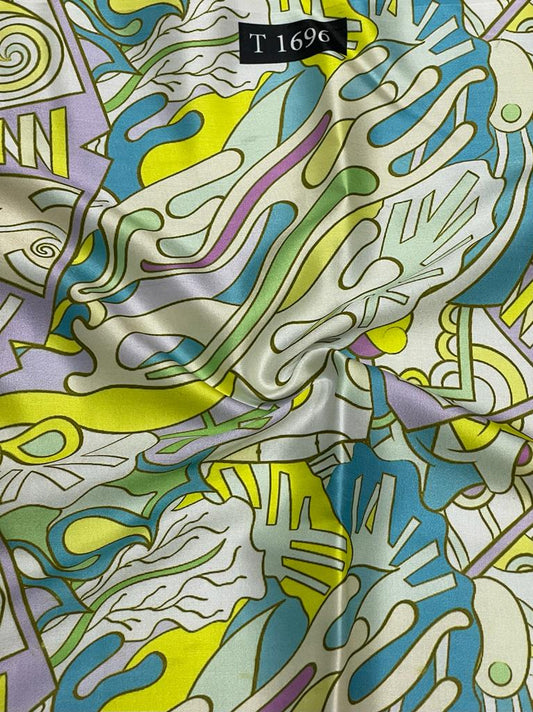 ZARA PRINT ON MODAL SATIN
