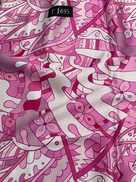 ZARA PRINT ON MODAL SATIN