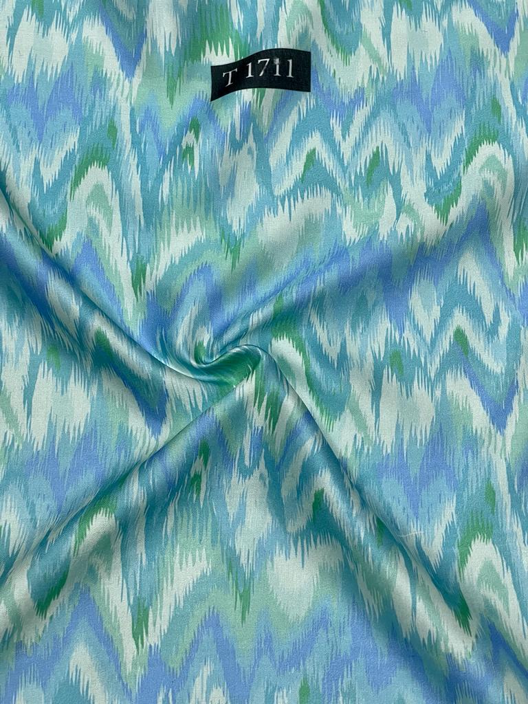 Abstracts Prints On Modal Satin