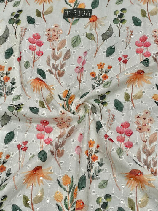 COTTON HAKOBA PASTEL FLORAL PRINTS