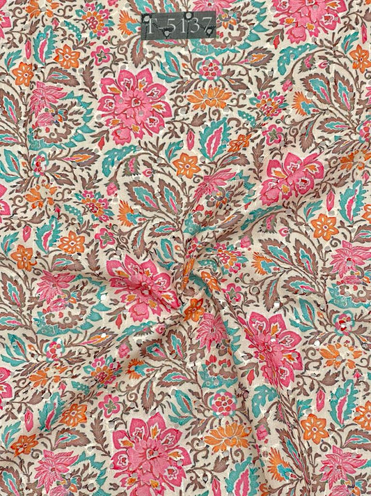 COTTON HAKOBA PASTEL FLORAL PRINTS