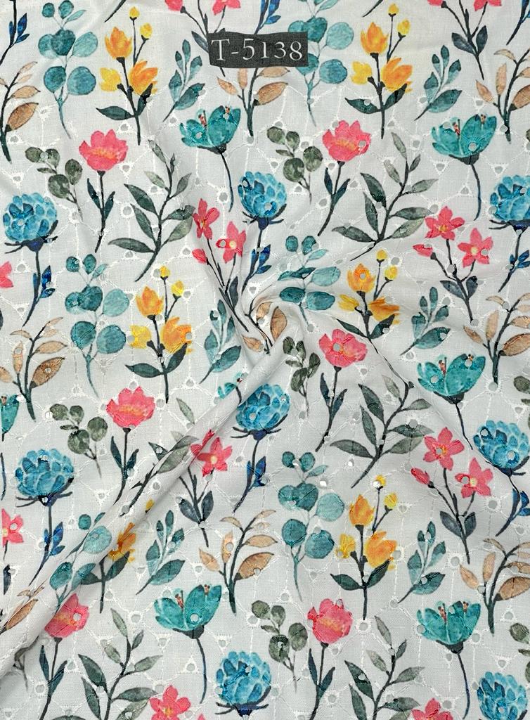 COTTON HAKOBA PASTEL FLORAL PRINTS