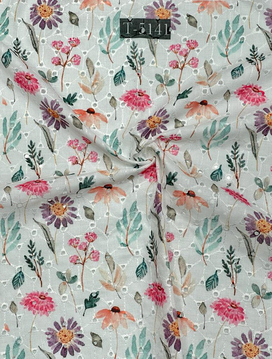 COTTON HAKOBA PASTEL FLORAL PRINTS