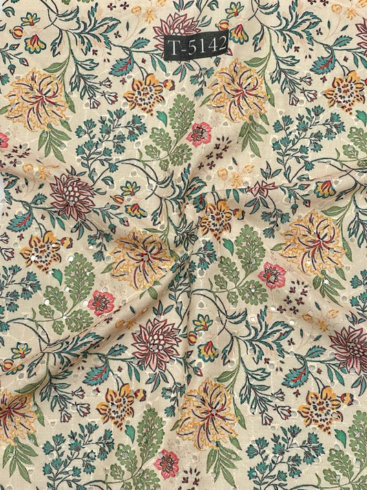 COTTON HAKOBA PASTEL FLORAL PRINTS