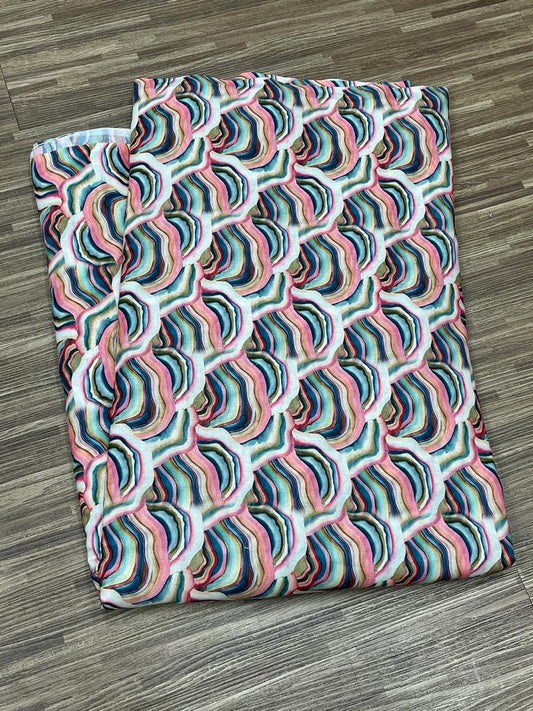 Cotton Abstract print