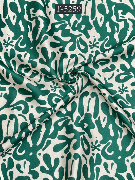 Abstracts Prints On Modal Satin