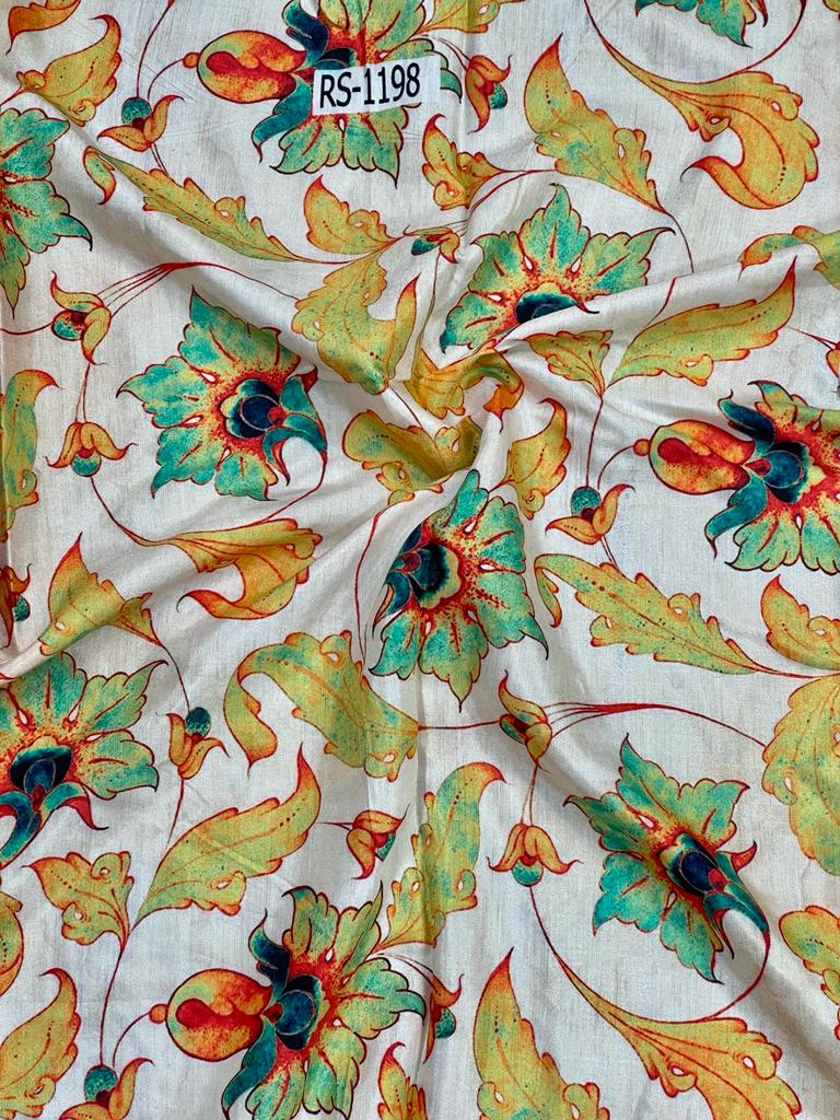 Pure Viscose Muslin mixed Print