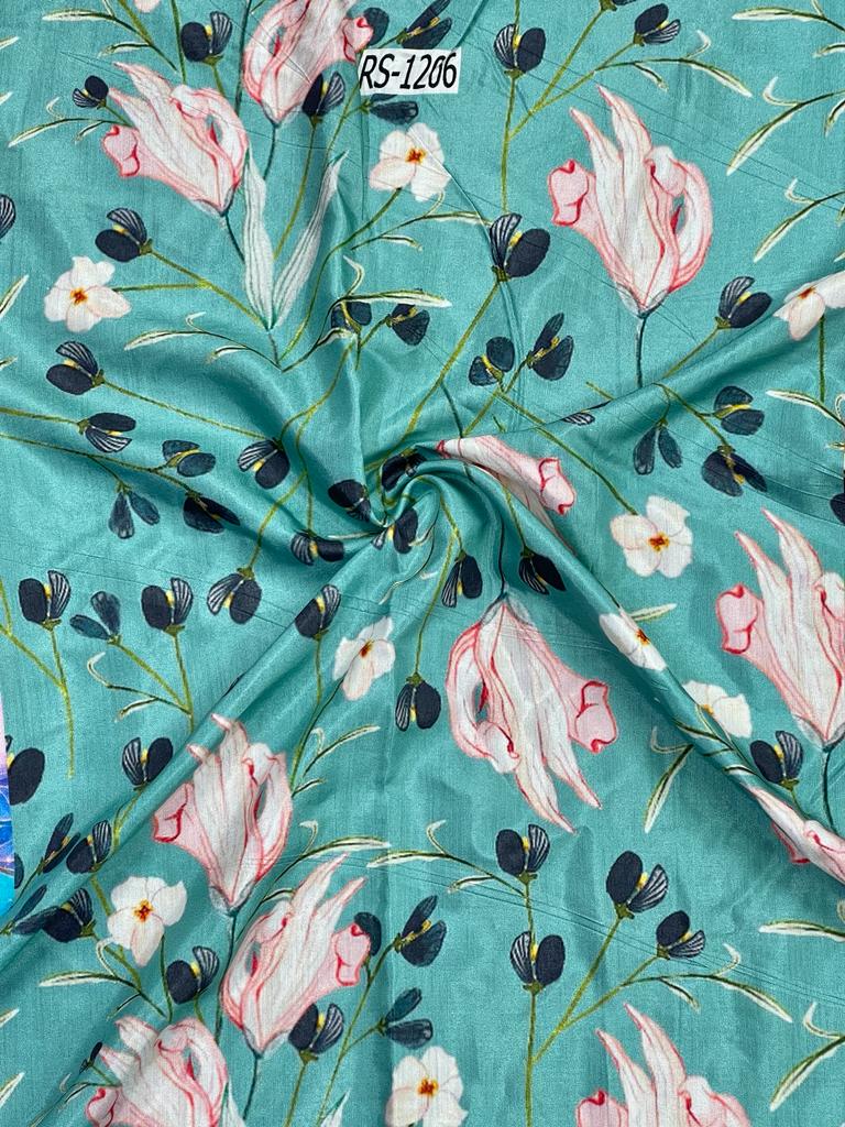 Pure Viscose Muslin mixed Print