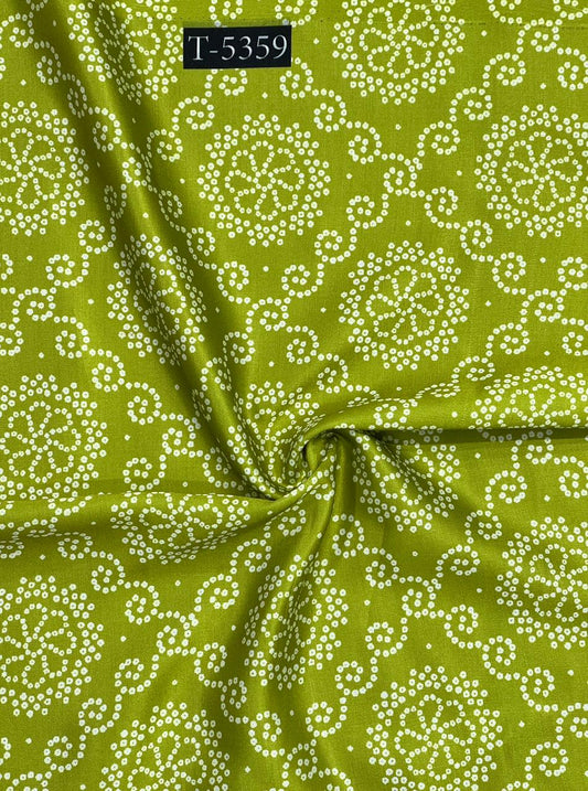 BANDHANI PRINT ON MODAL SATIN