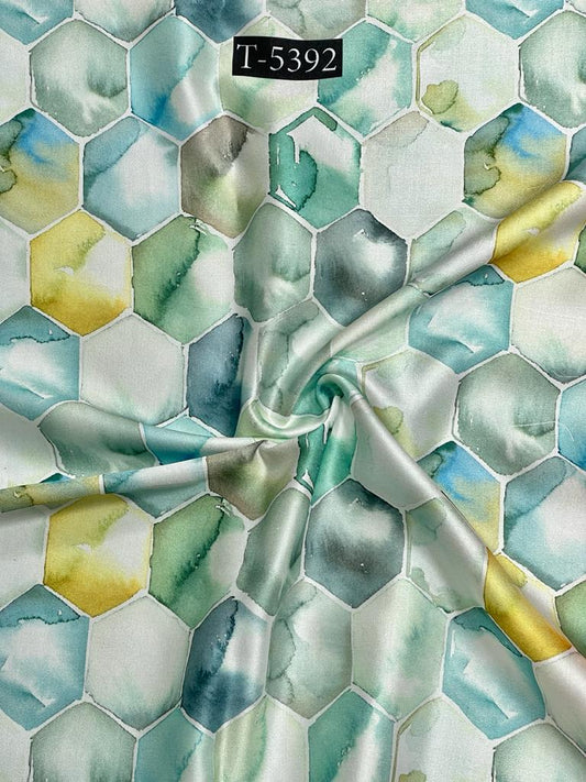 MODAL SATIN MIX PRINT