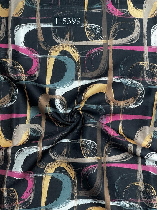 MODAL SATIN MIX PRINT