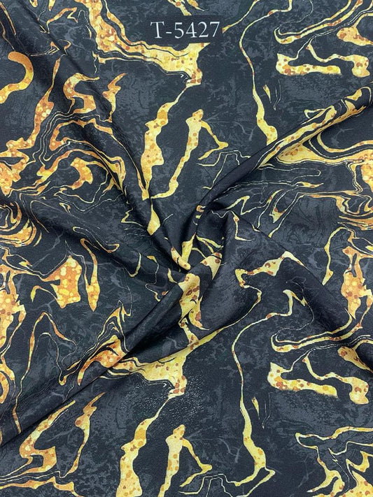 Crepe Marble Print