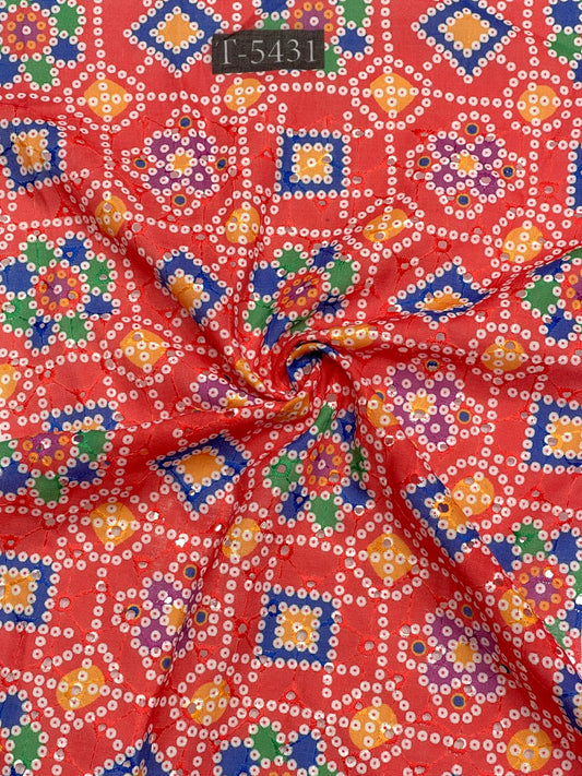 Cotton HAKOBA BANDHANI PRINTS