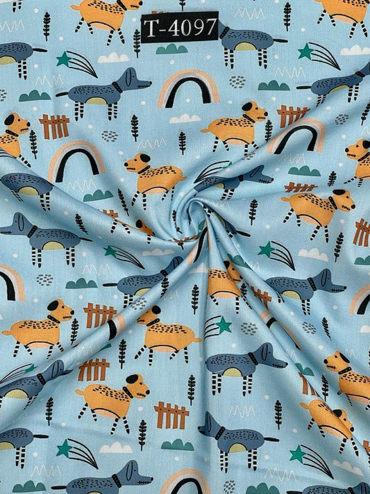 Kids Print on Muslin