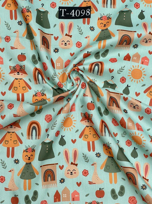 Kids Print on Muslin