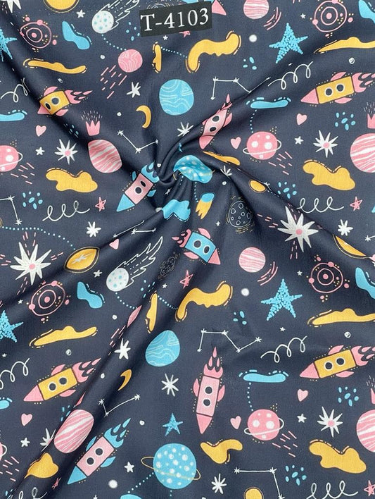 Kids Print on Muslin