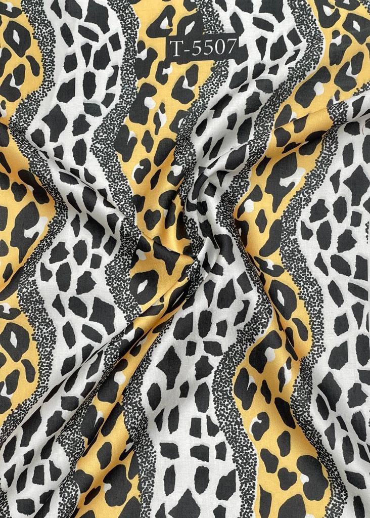 BRAND PRINTS ON MODAL SATIN